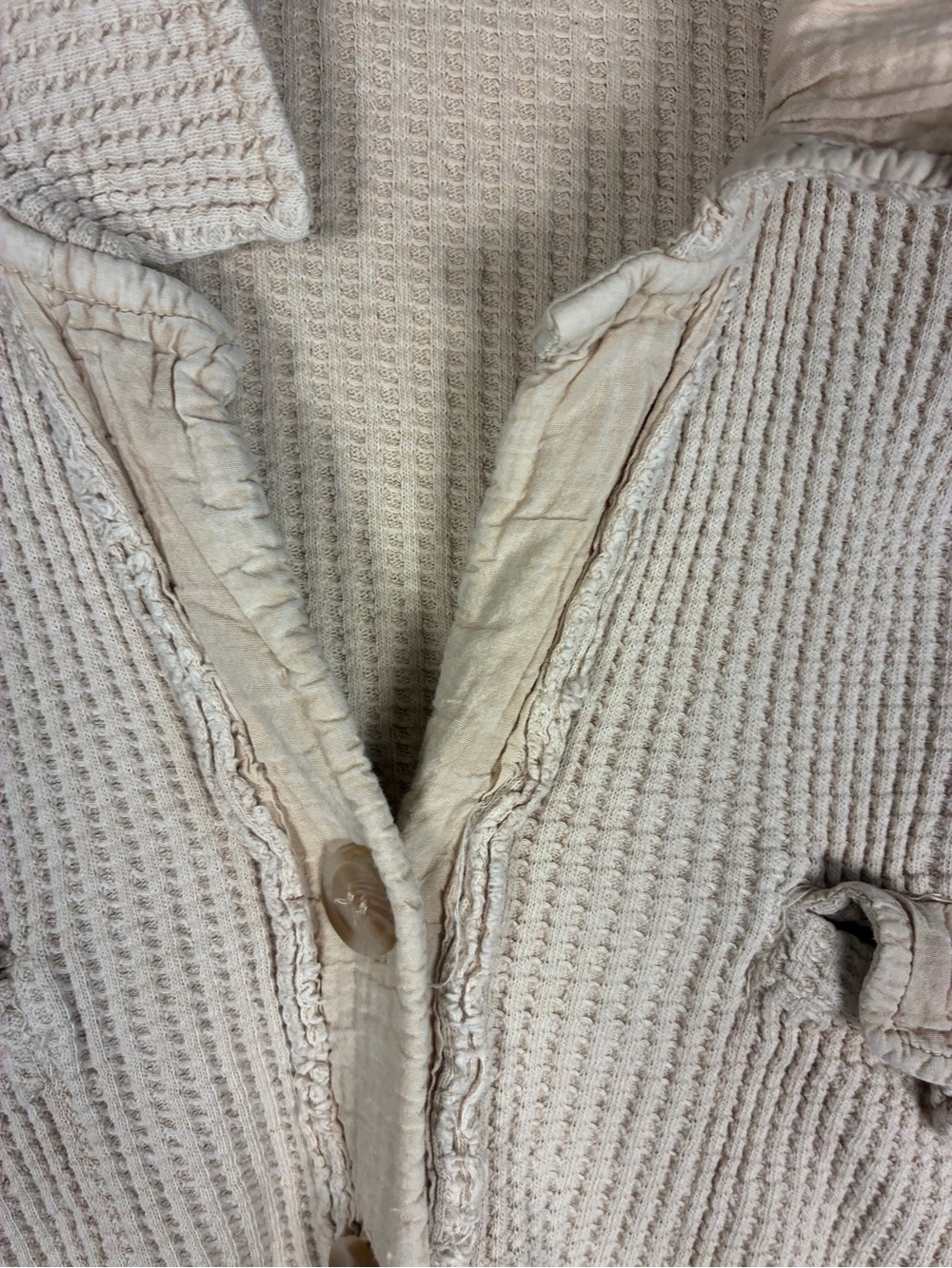 Free People One Waffle Knit Scout Jacket - Picture 11 of 13